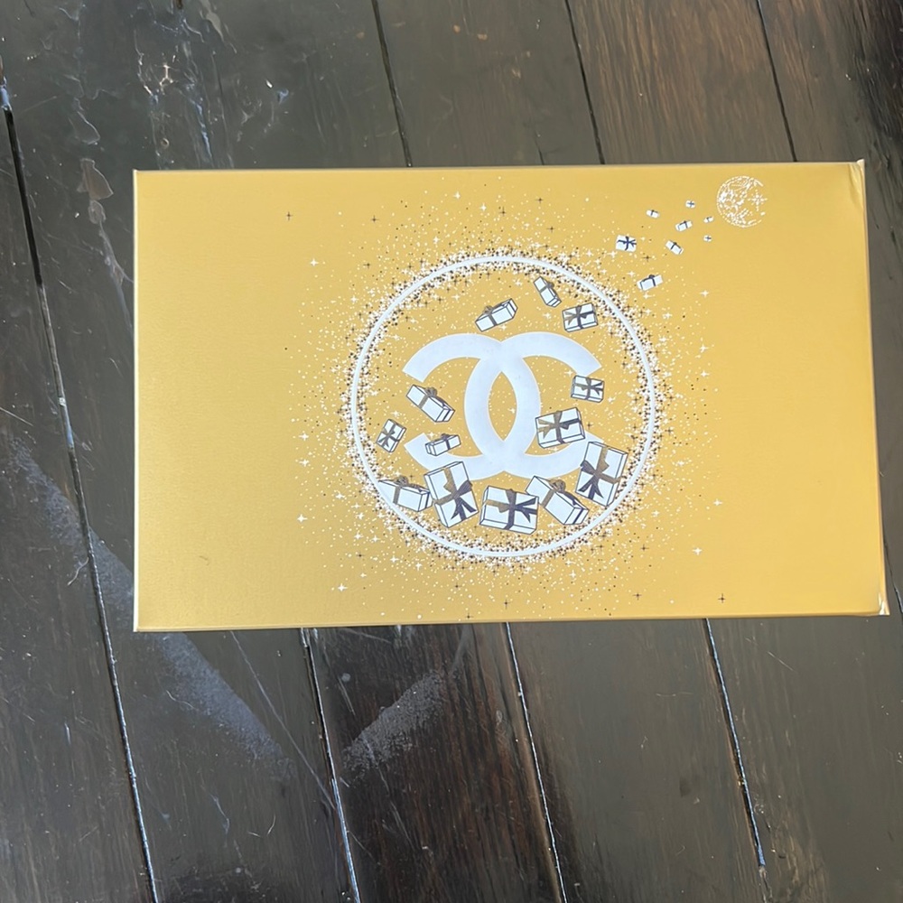 Gold Chanel Gift Box 8 x 5 inches